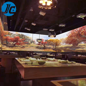 Độc đáo 3D nhập vai ăn uống kinh nghiệm nhà hàng tường tương tác chiếu tương tác chiếu Lập Bản Đồ - Product Image 5