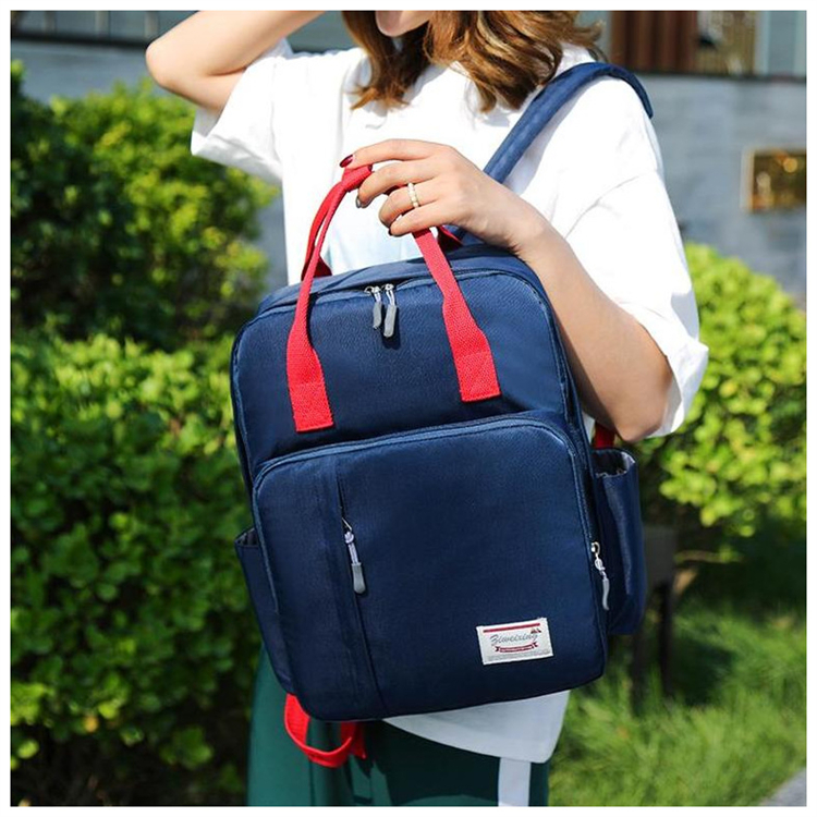 wholesale Fashion Waterproof Backpack Mommy baby diaper bag for mom