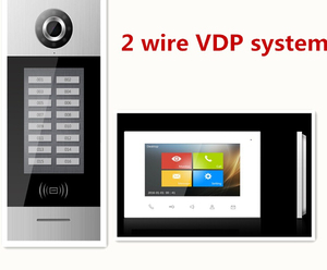 GVS Villa <strong>Building</strong> Video <strong>Intercom</strong>, IP Video <strong>Intercom</strong> <strong>System</strong> Telephone Doorbell, <strong>Audio</strong> Video <strong>Intercom</strong> 2 Wires Video Door Phone - Product Image 2