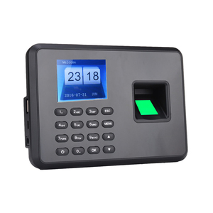 Relojes de tiempo para empleados Oficina de pequeñas empresas Reloj de tiempo de huellas dactilares Máquina de tiempo de entrada y salida automática - Product Image 3