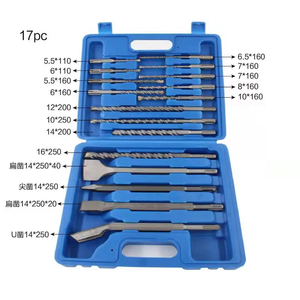 批发SDS Plus电动工具锤钻钻头组用于钻井混凝土钻头钻头组 - Product Image 2
