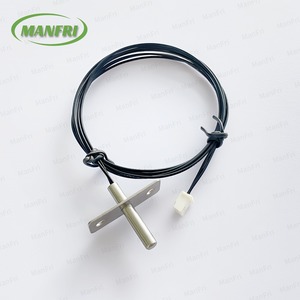 Sensor de detección de temperatura RTD PT100 Clase A Varias señales analógicas lineales opcionales con sonda larga para horno - Product Image 2