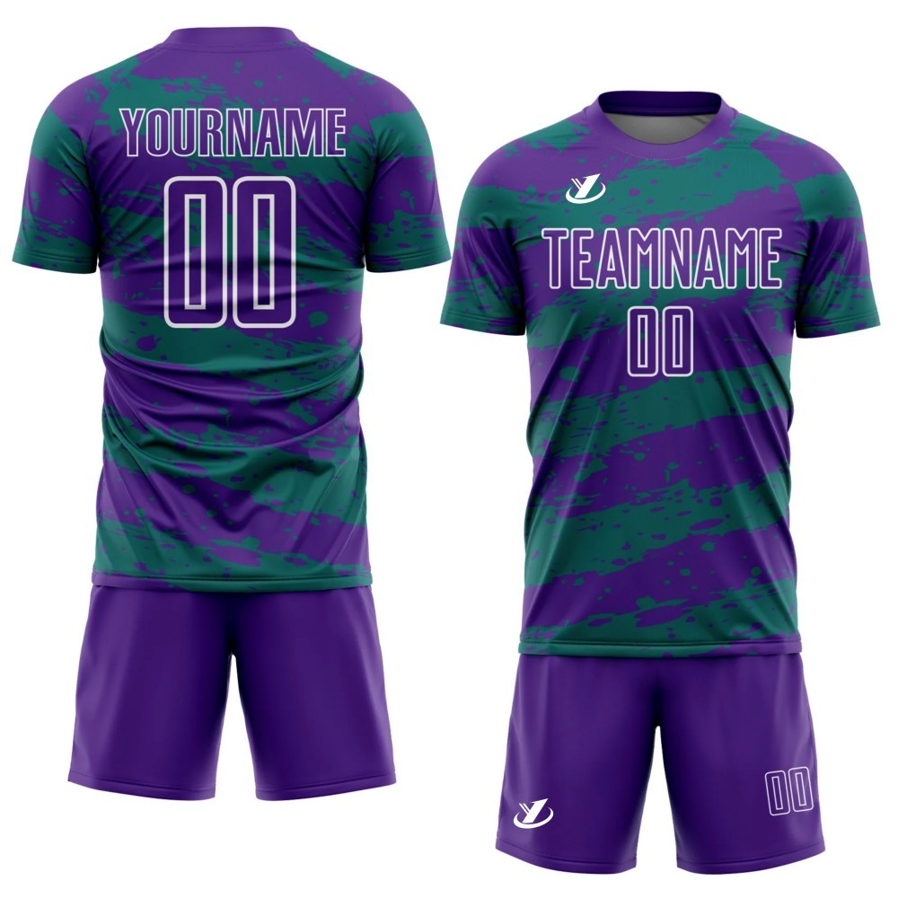 purple green