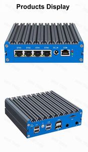 Mini Pc a buon mercato Win10 In-tel N5100 N6000 processore Desktop Pc Pfsense Barebone Mini Server 4 * giga Lan Hd DP Computer portatili - Product Image 5