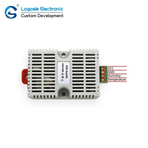 Módulo de temperatura de salida analógica RS485 0-5V 0-10V Sensor de temperatura de humedad con material plástico compatible con OEM y ODM