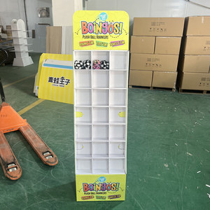 Nhà sản xuất tùy chỉnh <span class=keywords><strong>Pop</strong></span> đồ chơi các tông sàn hiển thị đứng đồ chơi sang trọng sóng Bảng hiển thị cho siêu thị - Product Image 5