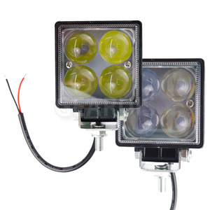 square 3 Inch <strong>12W</strong> Work <strong>Light</strong> 2*2 <strong>4</strong> Led Spot <strong>Light</strong> SUV DRL Fog Lamp 9V-30V - Product Image 2