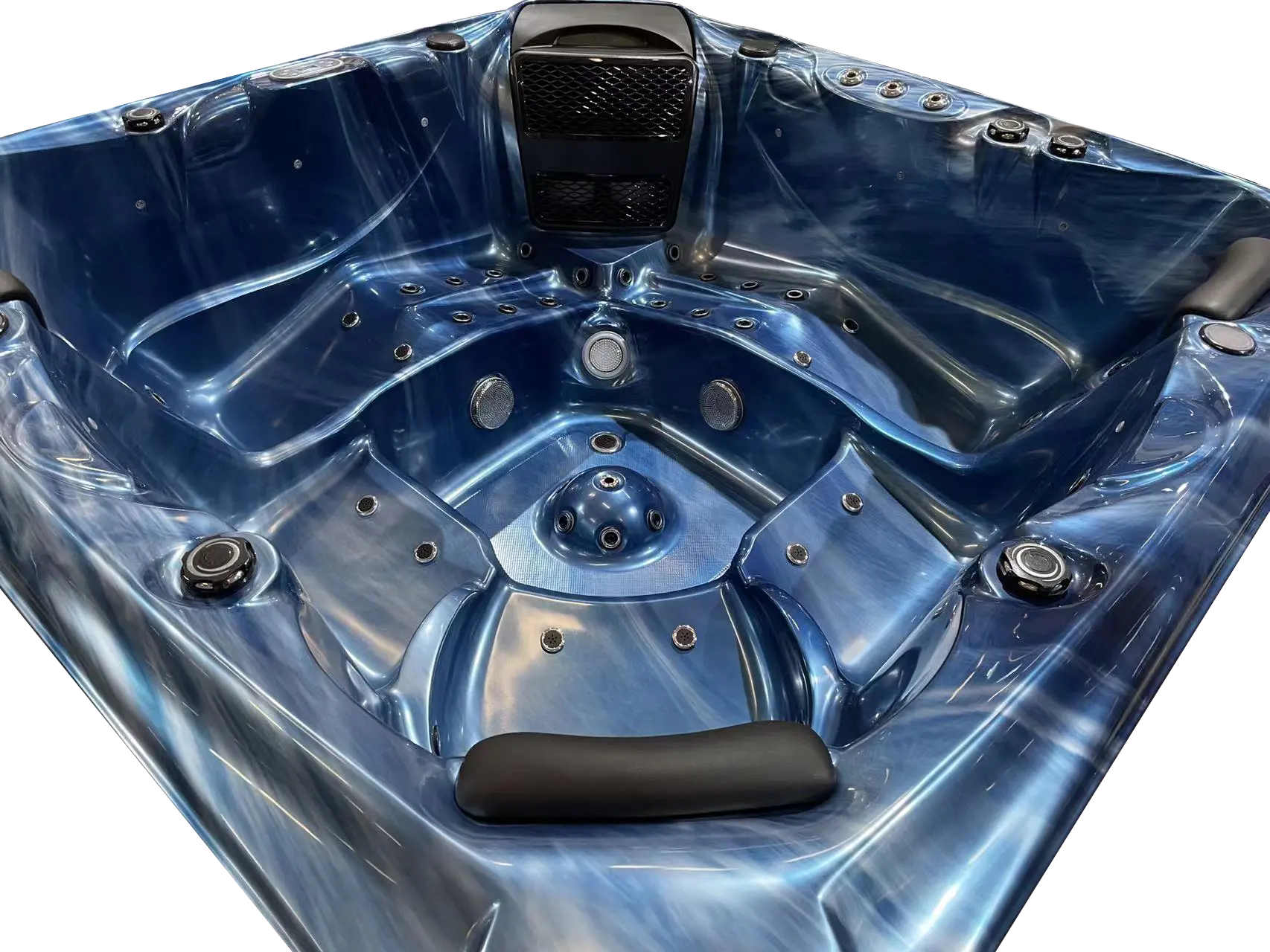 Акриловый материал, поставка от производителя, 5 человек, массажный бассейн, открытая спа-Ванна