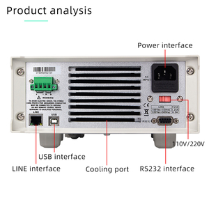 KORAD KEL103 programmazione elettronica del carico cc Display a cinque cifre ad alta precisione USB Test industriale professionale per elettricisti - Product Image 3