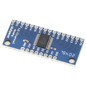 Smart Electronics CD74HC4067 Módulo de placa de ruptura de multiplexor digital analógico de 16 canales para Arduino