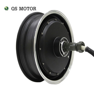 QS 12英寸2000W 260 V4 35H 72V70KPH BLDC电动汽车单轴轮毂电机