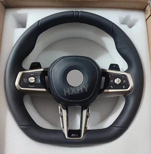 HXHY yükseltme ID8 deri karbon fiber M spor direksiyon BMW F10 F30 için F20 F01 F07 F22 herhangi bir şey için 1/4/4 M4 M2 M3 X5 F15 X6 X6 F16 - Product Image 1