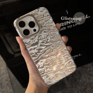 พรีเมี่ยมเวฟไลท์ IMD สำหรับ Apple, เคสป้องกันการตก16Pro สูงสุดพร้อมการออกแบบเลเซอร์ที่เรียบง่ายสำหรับ iPhone 14 PLUS 13และ15 - Product Image 1