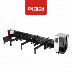 Dxtech автоматическая профессиональная волоконно-лазерная машина для резки труб с системой погрузки и разгрузки для продажи - Product Image 3