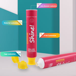 Tùy Chỉnh Rỗng Bao Bì Mềm 50Ml 100Ml 150Ml Kem Đánh Răng Ống Mềm Ráp Nhôm Nhựa Nhiều Lớp Ống - Product Image 2