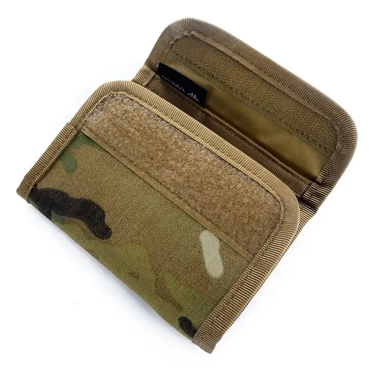 Yakeda erkek cüzdan açık su geçirmez taktik dolar çantalar para çantası İşlevli cüzdanlar