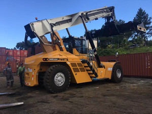 Heavy <strong>Container</strong> <strong>Handler</strong> 45 Ton Reach <strong>Stacker</strong> SRSC45H2 Port Handling Machine with Anti-Rollover Protection - Product Image 4