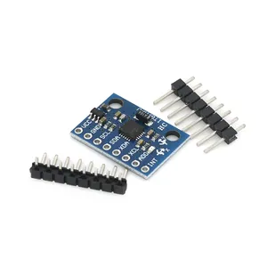 1 Juego de sensores de giroscopio analógicos IIC I2C de 3 ejes, módulo de acelerómetro para Arduino con pines de 3-5V CC, 1 Juego