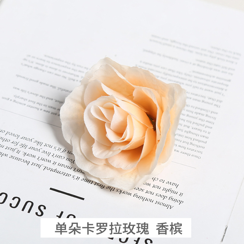 Champagne rose corolle unique