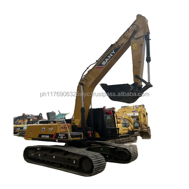 Used Sany Sy215 Mini Excavator Second Hand Sany Sy205c/sy215c Diggers Made In 2022 For Wholesale