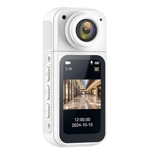 2.7K WiFi Wearable Mini Body <strong>Camera</strong> Video <strong>Camera</strong> 180 degree Rotating Lens Body Cam for Sports Personal Security PQ385