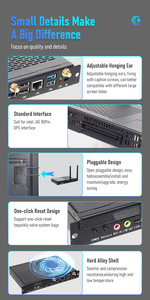 Android Mini OPS PC Max OEM <span class=keywords><strong>Linux</strong></span> 8G RAM 256G Armazenamento SSD CPU Design HDD VGA Suporte whiteboard escrevendo reunião remota