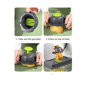 Yüksek kaliteli ev ve mutfak gadget 12 in 1 çok fonksiyonlu sebze dilimleme kesici meyve araçları gıda parçalayıcı üzerinde pişirme cocina - Product Image 3