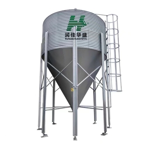 专业供应粮食筒仓33.5吨容量钢组装筒仓原料豆筒仓价格
