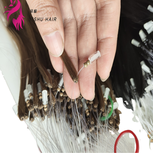 ผมต่อแบบลอนคู่สำหรับต่อผมมนุษย์บริสุทธิ์100% สไตล์ขน H6 - Product Image 1