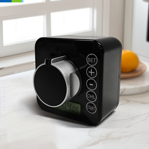 Umwelt freundliche Kunststoff küche Digitaler Gasherd Timer ausschalten Quadratischer Gasschalter-Timer