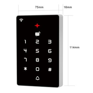 Tmy Tuya WiFi дверные клавиатуры с IP68 водонепроницаемый Автономный RFID Контроль доступа к мобильному приложению управление звонком и функцией сброса - Product Image 5