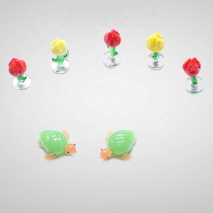 ミニチュアムラーノブラウングラスおかしいイルカ小さなウミガメ安いクラウンフィッシュペンギンコアラホッキョクグマ小動物の置物