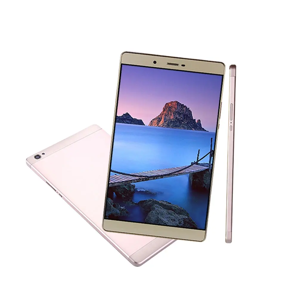 High-end qualität 8 zoll tablet pc 3G aufruf 2MP + 5MP/5MP + 8MP Camera IPS tablet Android metall fall für frau mädchen geschenk