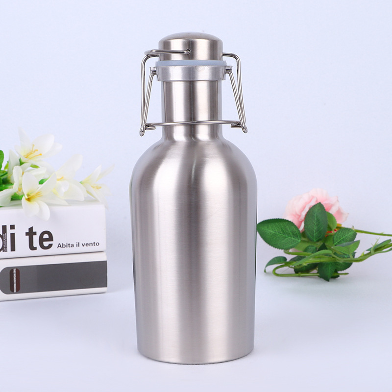 Le fût de bière de 1 litre monocouche ne garde pas au chaud