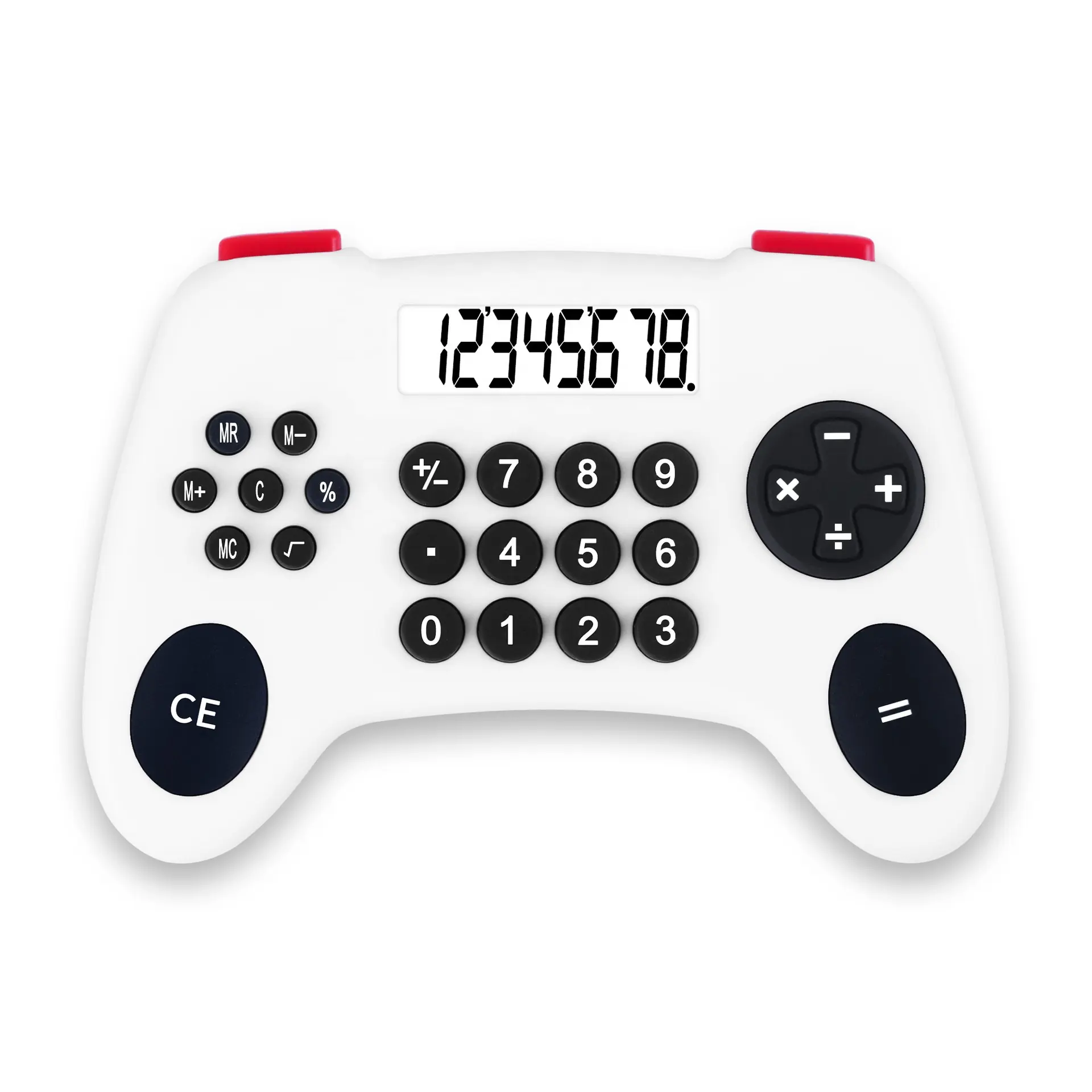 8 digits gamepad calculator student fancy calculator Game Controller calculator for promotional gift