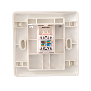 Direkt eingefügt 86 Typ 1Port 2 Port RJ45/RJ11 UTP-Frontplatten-Netzwerk modul Telekommunikation steile für Netzwerk verkabelung systeme - Product Image 6