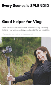 HOSHI ไม้กันสั่นมือถือ3แกน FUNSNAP Capture,ไม้เซลฟี่สำหรับสมาร์ทโฟน Xiaomi iPhone 12 11 Huawei - Product Image 6