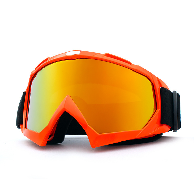 Montura naranja + Lente amarillo colorido