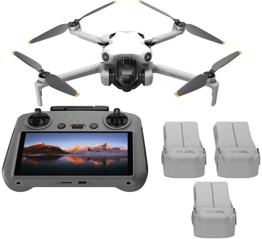 2024 Chegam Novas para DJIs Mini 4 Pro Fly Mais Combo com RC 2