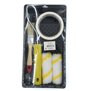 6698 ערכת רולר צבע מיני 10 חלקים עבור תעשייתי diy שימוש תעשייתי צבע מברשות עץ פלסטיק oem להתאמה אישית עבור אוסטרליה אוסטרליה