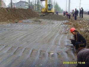 Высокая прочность на растяжение, модуль упругости из полиэфирной георешетки для проекта гражданского строительства в Швеции - Product Image 4
