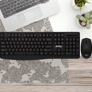 104-Key Full Size 2.4G USB Multimedia <strong>Wireless</strong> <strong>Keyboard</strong> Mouse Combo Office Silent <strong>Computer</strong> for PC Tablet Laptop - Product Image 5