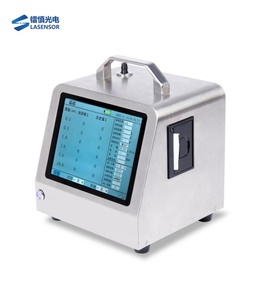 लैसेंसर 0.3μm पोर्टेबल लेजर धूल कण काउंटर चीन के 28.3 एल/मिनट टच स्क्रीन काउंटर, ओएम अनुकूलन समर्थन के साथ - Product Image 5