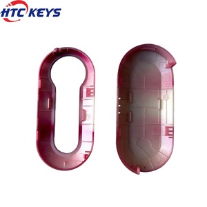 HTC KEYS คุณภาพดีเปลี่ยนฝาครอบกุญแจสีแดงสำหรับ F-Iat พับกุญแจรถ - Product Image 3