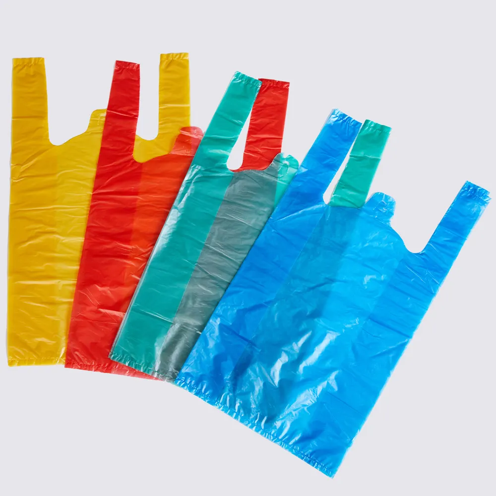 वियतनाम में बैग शॉपिंग बैग एलडीपीई क्लियर फ्लैट सैंडविच प्लास्टिक खाद्य पैकिंग पीई हीट सील टीवाई सुपरमार्केट बैग हॉट स्टैम्पिंग आईएसओ 9001