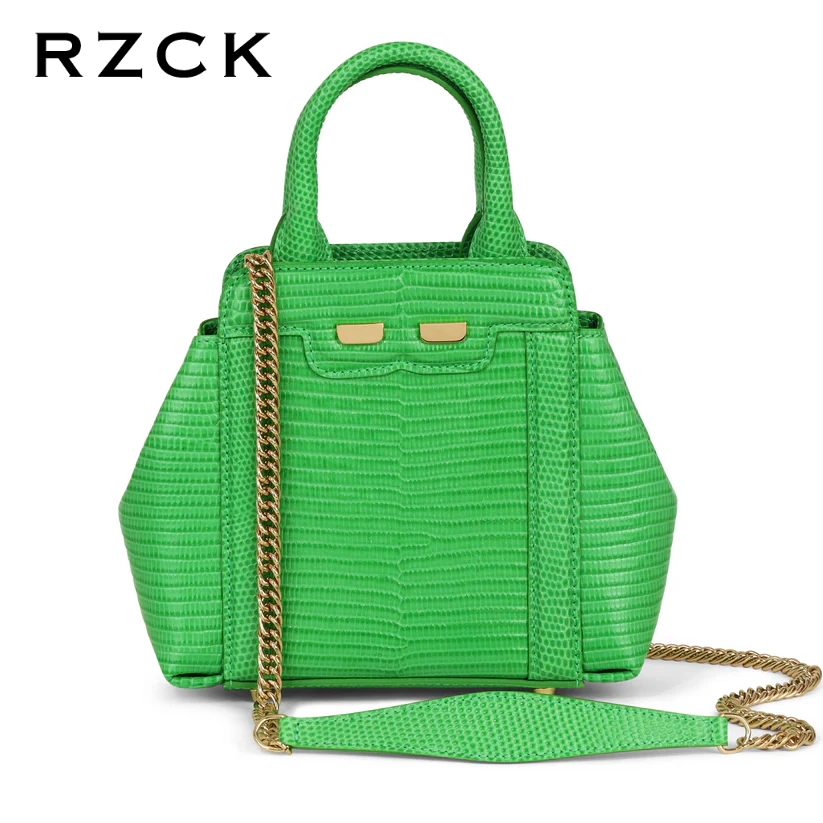 Motif crocodile - Vert vif