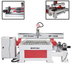 Neuestes Design TOP SALE 4-Achsen-Cnc-Räter mit Drehvorrichtung 3d-Holzbearbeitung Gravurmaschine - Product Image 6