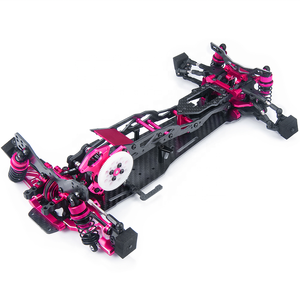 Ременный привод верхней палубы регулируемая высота из сплава и углеродного волокна Sakura D5 MR комплект шасси для 1/10 MR Drift Car - Product Image 2