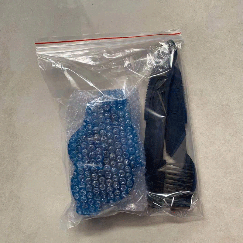 Ensemble de rondelles Chian bleues + petite brosse
