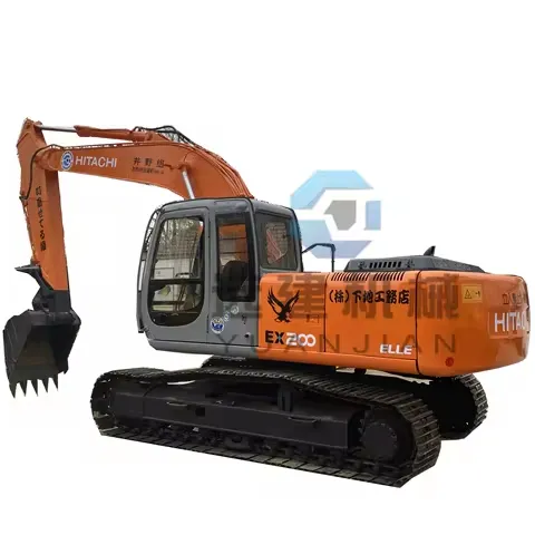 Escavatore Hitachi EX200-5 usato, Hitachi ex200-2 ex200-3 200-5, escavatore originale giapponese hitachi ex200 zx120 zx200 ex60 zx70